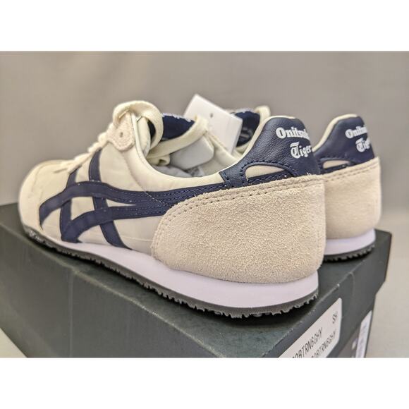 Authentic Onitsuka Tiger SERRANO 1183B400 200 Birch/Peacoat, Size US 6.5 - Picture 9 of 12